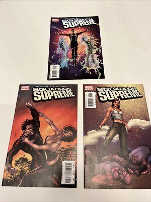 Squadron Supreme #2 #3 And #4 2006