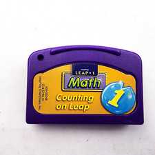 LeapFrog LeapPad Leap 1 Math Counting on Leap Cartridge ONLY See video