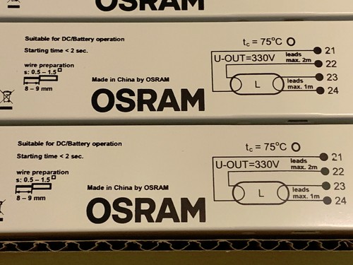 Vorschaltgerät QUICKTRONIC QT-FIT5 1x14-35 W NEU - Zdjęcie 5 z 12