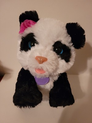 FurReal Friends Pom Pom My Baby Panda Bear Plush Interactive Pet Hasbro ...