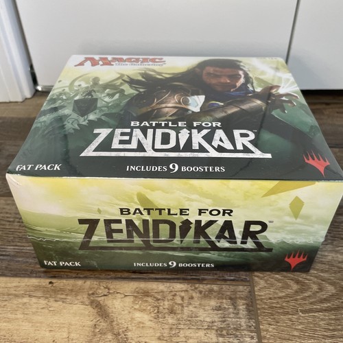 Magic The Gathering Battle For Zendikar Fat Pack include 9 booster NUOVO SIGILLATO - Foto 7 di 7