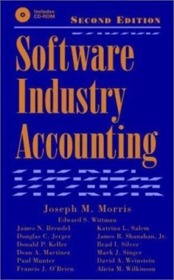 Software Industry Accounting; with CD-ROM - hardcover, 0471249580, Joseph Morris
