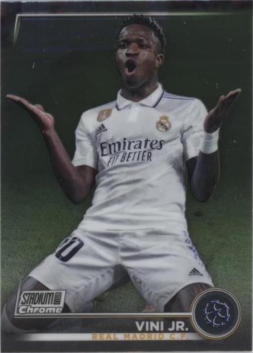2022-23 Topps Stadium Club Chrome UEFA Club Competitions Vinicius