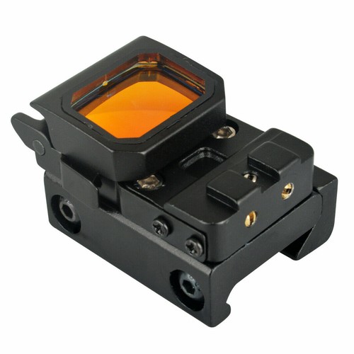 Tactical Mini Folding Flip Up Red Dot Reflex Sight Holographic RMR Scope Mount - Picture 9 of 17