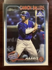 2024 Topps Pro Debut #PD-11 Calvin Harris - Cannon Ballers/White Sox