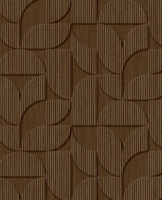 Eijffinger Tapete 333603 Revive dunkelbraun Retro Modern Vlies Vliestapete