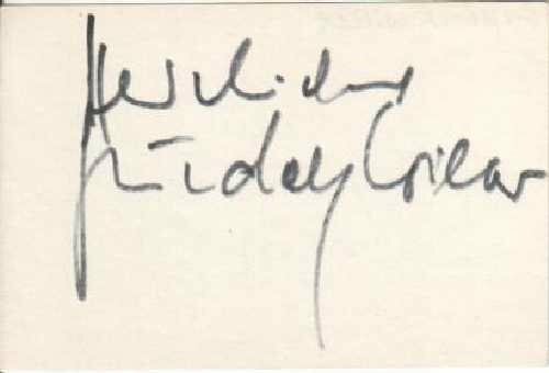 Gundolf Willer Autographed Index Card Popular German Actor - Picture 1 of 1