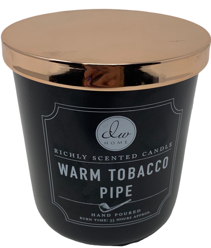 DW Home WARM TOBACCO PIPE Medium Sized 9.7 oz Single Wick Candle eBay