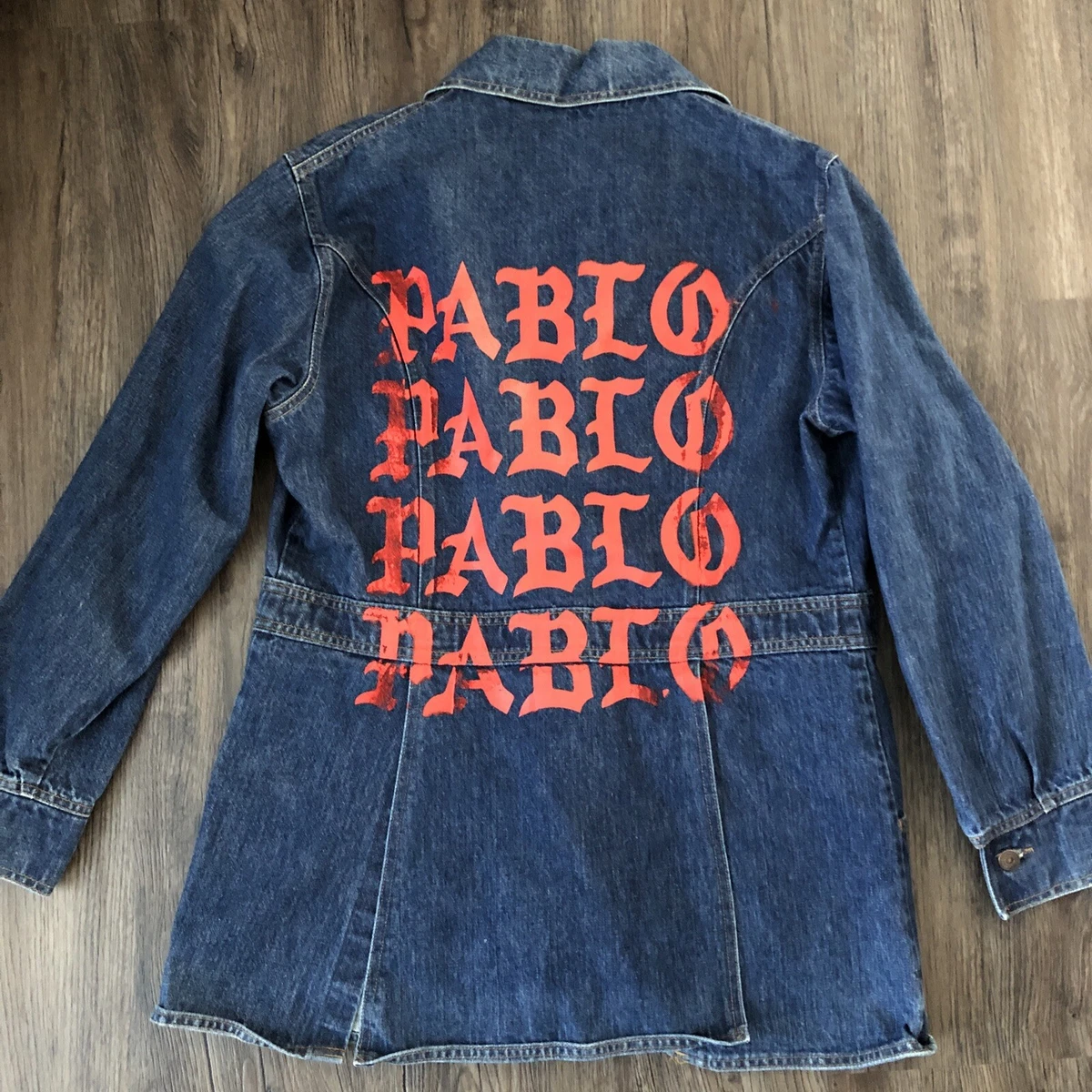 Kanye West Life of Pablo Levis Chore Jean Jacket Large Vintage EXCELLENT