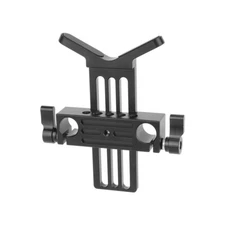 CAMVATE 15mm LWS Rod Clamp with Y-Shaped Lens Support for 50-140mm Lens Diameter