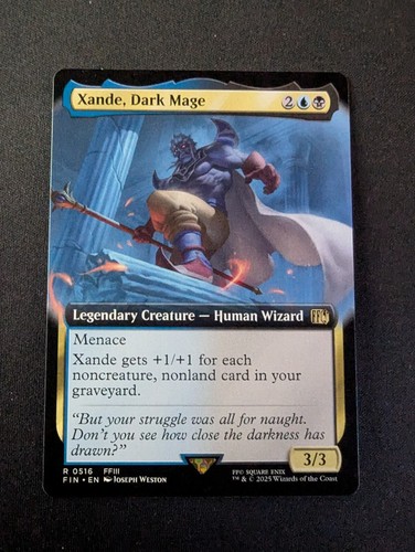Xande, Dark Mage #516 MTG Final Fantasy Collectors