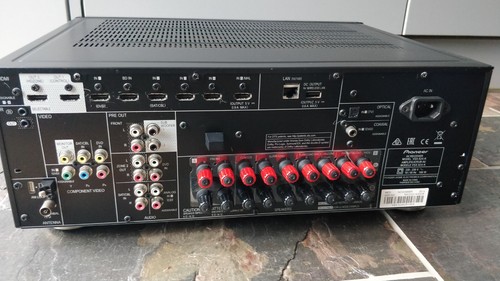 Pioneer VSX-924-K 7.2-Channel AV Receiver and Amplifier HDMI LAN + Remote - Picture 11 of 16