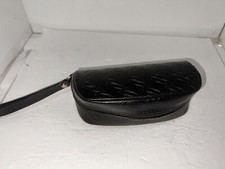 Oakley Black Soft Leather Zip Sunglass Case