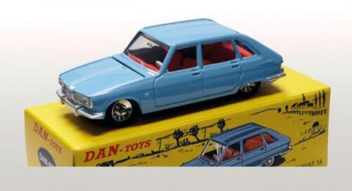Dan-Toys Renault 16 Bleu Clair   Ref.DAN 086 - Photo 1 sur 3