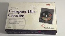 Radio Shack Portable Compact Disc Cleaner  nos never used