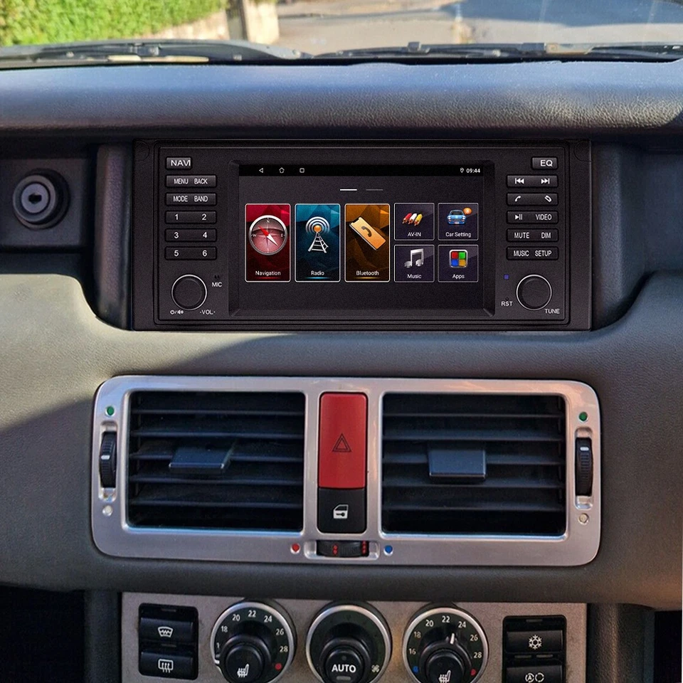 Radio automática Android para Range Rover L322 HSE Vogue CarPlay DAB+ unidad principal de navegación por satélite - Imagen 1 de 4