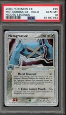 Pokemon Metagross ex EX Hidden Legends Holo Ultra Rare #95 PSA 10 Gem Mint on eBay