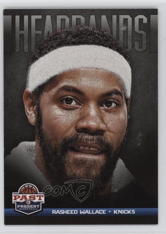 2012-13 Panini Past & Present Headbands Rasheed Wallace #11 14tz