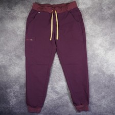FIGS Women  s Medium Technical Collection Zamora Jogger Scrub Pants Purple