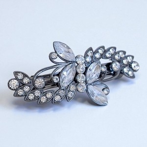Rhinestone Sparkling Hair Barrette Clip Crystal Bling Hair Accessory Elegant
