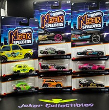 Hot Wheels 2025 Neon Speeders Series Set Of 8 Mix 1 Hlh72 Hot Wheels 2025 Neon Speeders Series Set Of 8 Mix 1 Hlh72