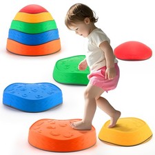 Stepping Stones for Kids - 5pcs Durable Non-Slip Toddler Stepping Stones for ...