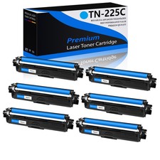 6PK Cyan TN225 TN221 Toner for Brother HL-3140CW HL-3170CDW HL-3142CW HL-3150CDW