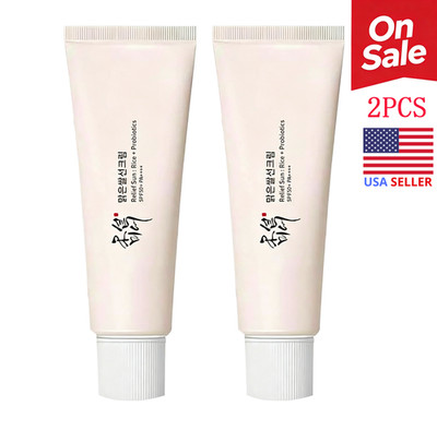 New 2PCS Beauty of Joseon - Relief Sun: Rice + Probiotics (SPF50+ PA++++) 50ml