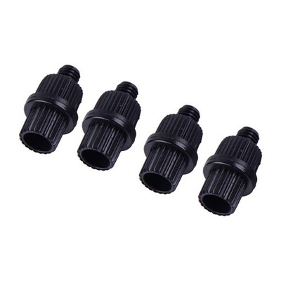 4pcs Universal Car Black Nylon Motorcycle License Plate Fastener Bolts Screws pd