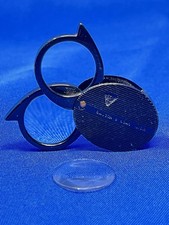 PARTS Bausch  Lomb USA 4x5x9x Mini Pocket Jewelers Loupe Magnifying Glass VTG