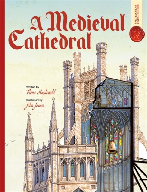 Medieval Cathedral: Spectacular Visual Guides by Fiona Macdonald NEW - Image 5