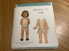 Oliver +S Roller Skate Dress + Tunic Pattern, Sizes 5 - 12, New & Unused.