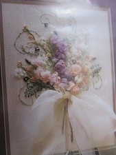 Floral Bouquet-of-the-Month Garden Gala Gladiolus Ribbon Embroidery Kit #BOM003