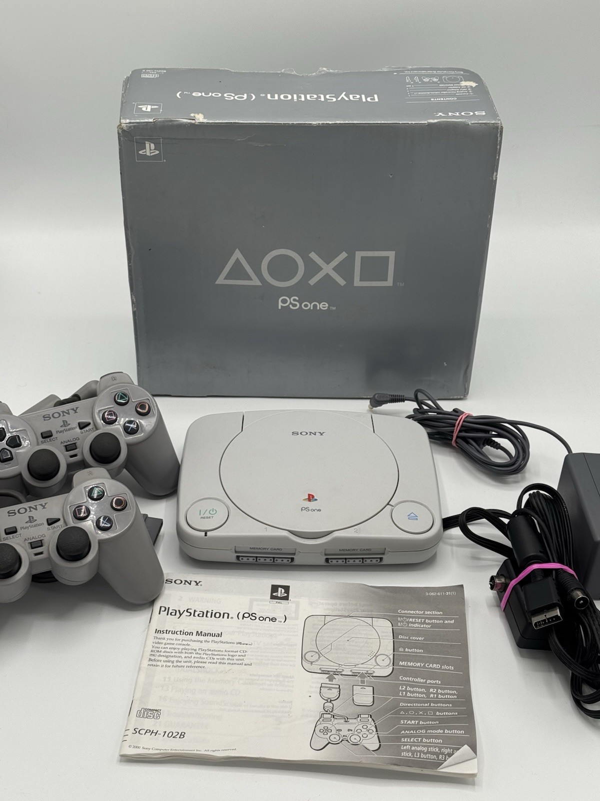 Sony PSone PlayStation Console (SCPH-102) boxed ps1