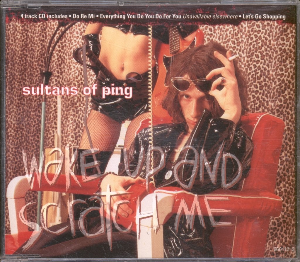 Sultans of Ping Wake Up and Scratch Me CD UK Epic 1994 6601122