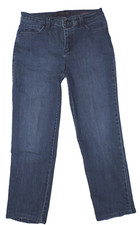 Women's Gloria Vanderbilt Amanda straight leg blue jeans size 8S