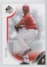 2009 SP Authentic Gold 247/299 Edinson Volquez #36 0c2