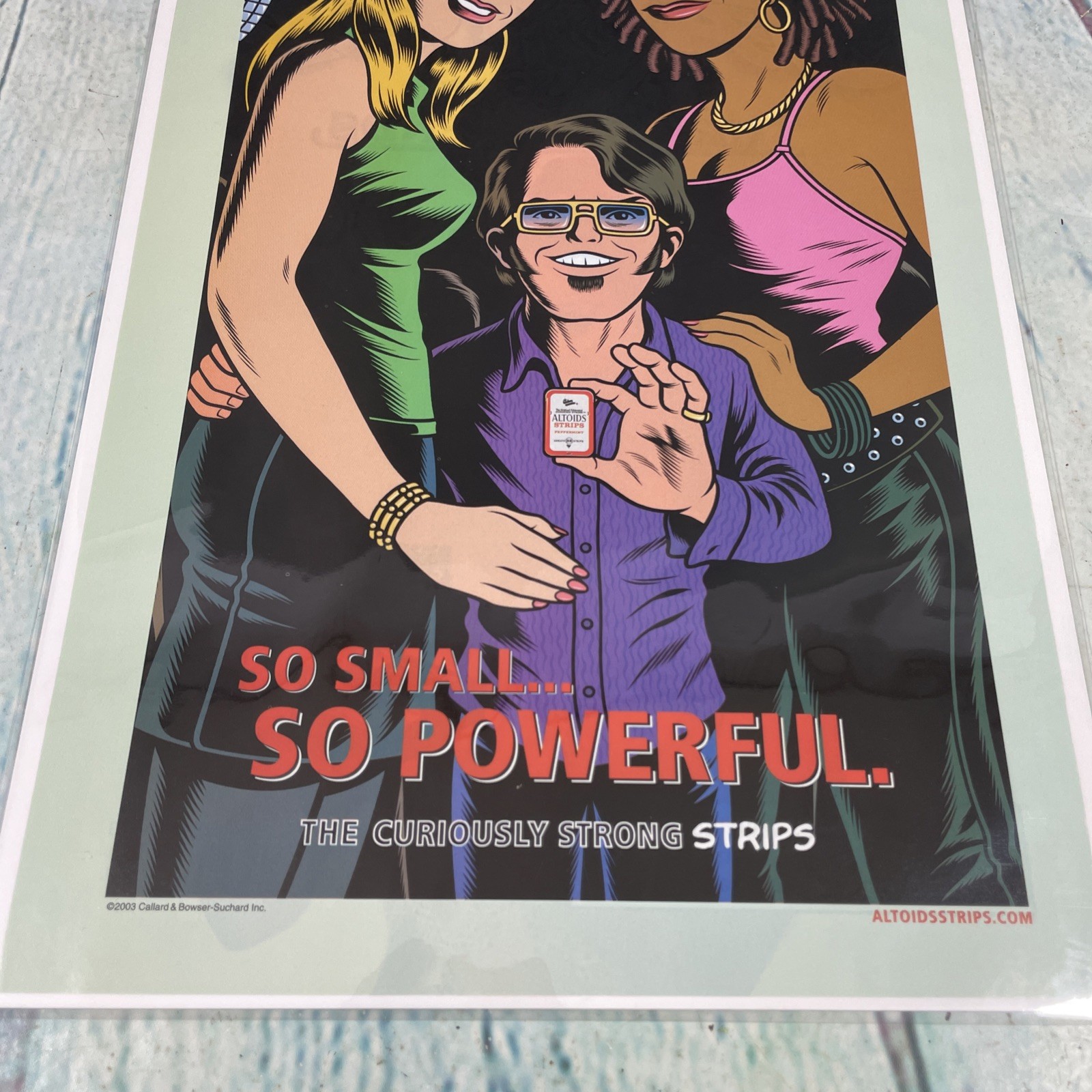 2003 Sexy Altoids Strips Cartoon Vintage Print Ad/Poster Promo Art Magazine Page