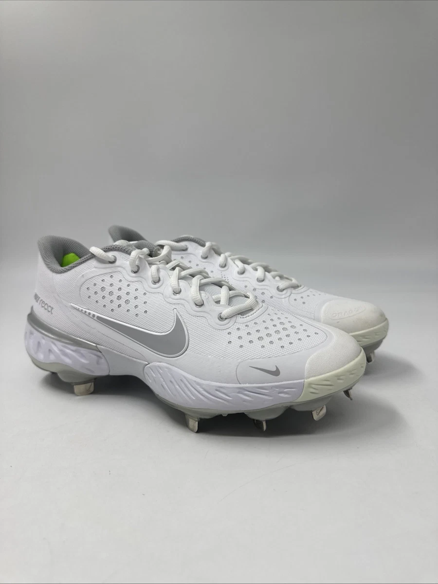 Nike Alpha Huarache Elite 3 Low White Grey for Sale | Authenticity