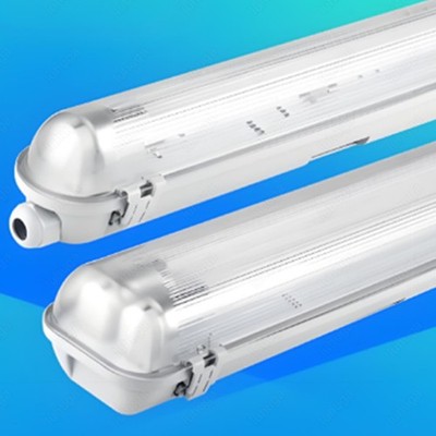 LED Feuchtraumleuchte Wannenleuchte Tube Röhrenlampe 60/120/150cm inkl. T8 Röhre