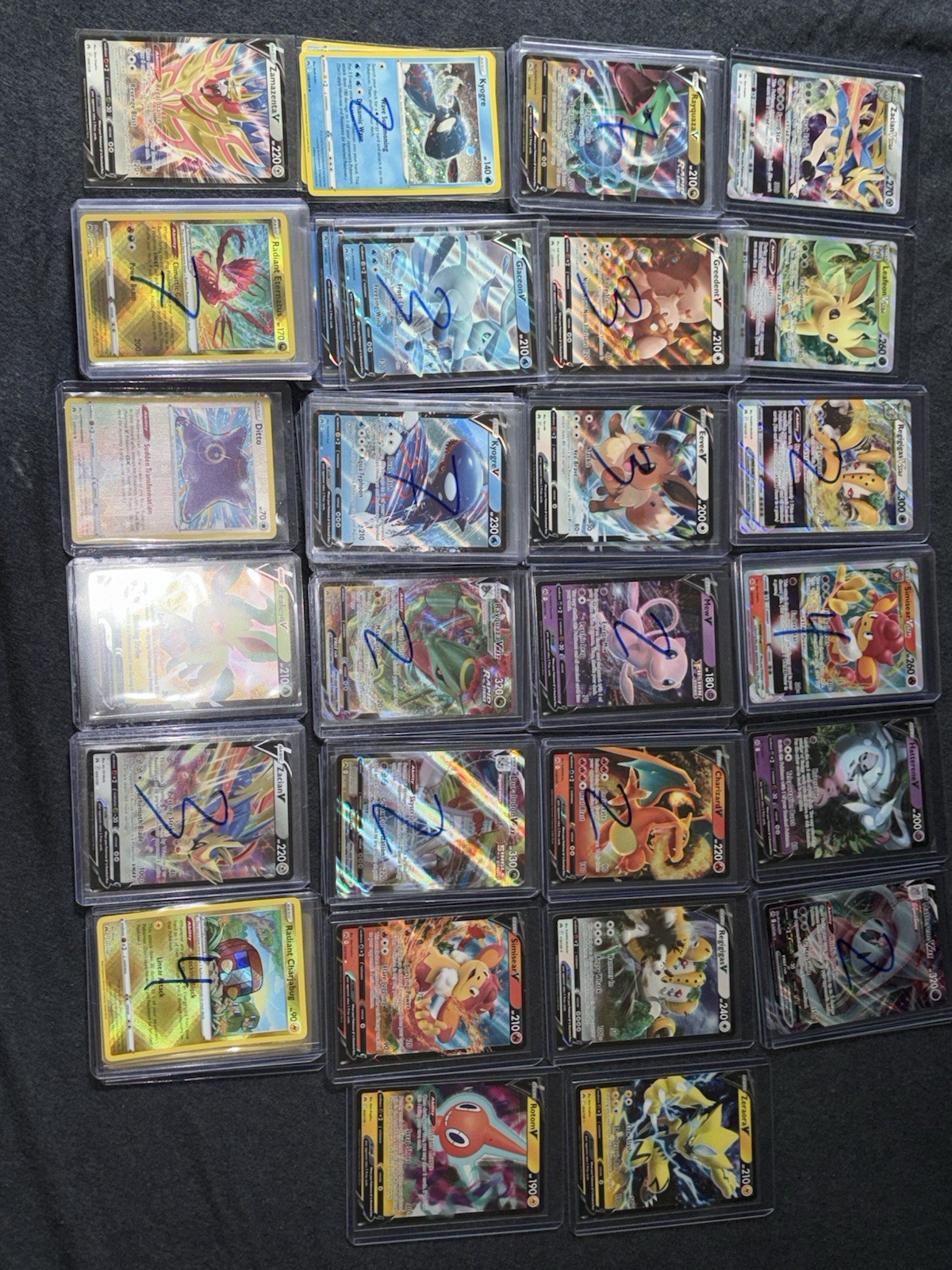 Pokemon Crown Zenith V, VSTAR, VMAX & Radiant Lot 67 Cards Rayquaza Charizard