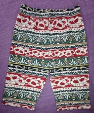 Radlerhose Hose kurz Baumwolle/Lycra bunt Muster Kinder „L“ * neu *