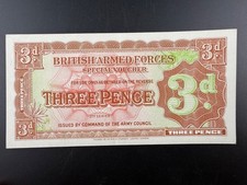 1948-61 United Kingdom 3 Pence British Armed Forces 2nd series P#M16 SPC1693