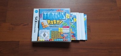Tetris Party Deluxe (Nintendo DS) Vollständig CIB Original Deutsch Geprüft Top 