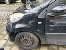 PEUGEOT 107 MK1 PRE FACELIFT 2005-11 PASSENGER SIDE WING PANEL BLACK