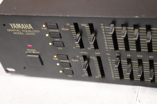 Yamaha Q2031A Stereo Graphic Equalizer 31 Band EQ - Picture 3 of 7
