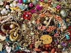 Huge Junk Drawer Vintage To Now Costume Jewelry Lot.5 Plus Lbs WEAR CRAFT REPAIR