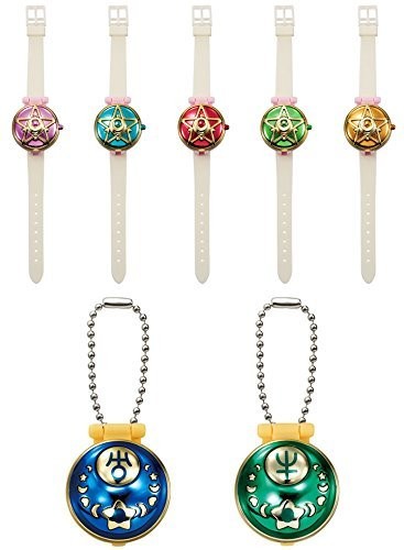 Pretty Soldier Sailor Moon Sailor communication machine in capsule all seven se