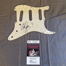 Phil Soussan Signed Pickguard Ozzy Osbourne Last In Line JSA Certified Autograph