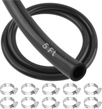 5FT ID 5/8" Heater Hose,Silicone Heater Core Hoses Kit with Clamp for Transporti